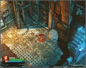 W ten sposób zarówno ulepszenie, jak i kula, trafiają w nasze ręce - [Opis przejścia] Forgotten Gate - cz. 2 | Lara Croft and the Guardian of Light - Lara Croft and the Guardian of Light - poradnik do gry