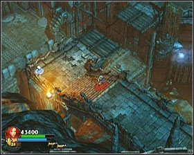 Korzystając z niego trafisz do miejsca, gdzie atakować Cię będą strzelające pułapki - [Opis przejścia] Forgotten Gate - cz. 2 | Lara Croft and the Guardian of Light - Lara Croft and the Guardian of Light - poradnik do gry