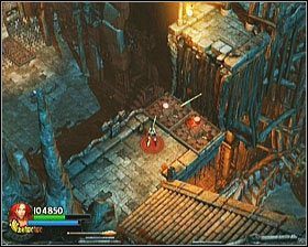 Teraz wracamy do rozwidlającej się drogie i schodzimy schodami, docierając w ten sposób do kolejnej Czaszki [#5] - [Opis przejścia] Forgotten Gate - cz. 3 | Lara Croft and the Guardian of Light - Lara Croft and the Guardian of Light - poradnik do gry