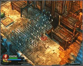 W ten sposób docieramy do pomieszczenia przedzielonego kolcami - [Opis przejścia] Forgotten Gate - cz. 4 | Lara Croft and the Guardian of Light - Lara Croft and the Guardian of Light - poradnik do gry