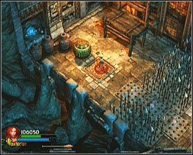 Po drugiej stronie ulokowane zostały: kula, dopalacz i zapadnia - [Opis przejścia] Forgotten Gate - cz. 4 | Lara Croft and the Guardian of Light - Lara Croft and the Guardian of Light - poradnik do gry