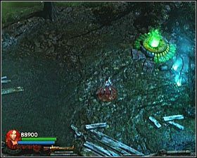 Idąc dalej dotrzesz do ołtarza uzdrawiającego - zapamiętaj to miejsce, gdyż za moment będziesz tu wracać, chcąc wykonać dodatkowe wyzwanie - [Opis przejścia] Toxic Swamp - cz. 2 | Lara Croft and the Guardian of Light - Lara Croft and the Guardian of Light - poradnik do gry