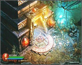 Po drugiej stronie znajdziesz komnatę wyzwań, a nad wejściem do jej wnętrza kolejną Czaszkę [#3] - [Opis przejścia] Toxic Swamp - cz. 2 | Lara Croft and the Guardian of Light - Lara Croft and the Guardian of Light - poradnik do gry