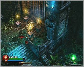 Po drugiej stronie natkniesz się na ostatnią zamkniętą bramę - [Opis przejścia] Toxic Swamp - cz. 3 | Lara Croft and the Guardian of Light - Lara Croft and the Guardian of Light - poradnik do gry