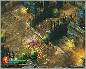 We wnętrzu budowli czeka Cię krótkie zręcznościowe zadanie - [Opis przejścia] Toxic Swamp - cz. 4 | Lara Croft and the Guardian of Light - Lara Croft and the Guardian of Light - poradnik do gry