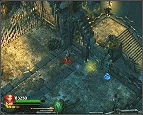 Zamknięte wyjście pokonujemy wcześniej pociągając za czasowy przełącznik - [Opis przejścia] Flooded Passage - cz. 2 | Lara Croft and the Guardian of Light - Lara Croft and the Guardian of Light - poradnik do gry