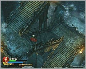 Następnie pokonaj długie schody - walcząc z pomniejszymi przeciwnikami - i wejdź na górę - [Opis przejścia] Flooded Passage - cz. 2 | Lara Croft and the Guardian of Light - Lara Croft and the Guardian of Light - poradnik do gry