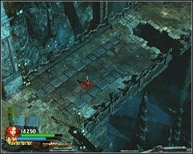 Następnie udaj się przed siebie, kierując się na szeroką kamienną kładkę - [Opis przejścia] The Jaws of Death - cz. 1 | Lara Croft and the Guardian of Light - Lara Croft and the Guardian of Light - poradnik do gry