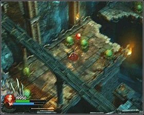 Nieopodal znajdziesz kolejną Czaszkę [#03] , za dwoma wybuchającymi roślinami - [Opis przejścia] The Jaws of Death - cz. 1 | Lara Croft and the Guardian of Light - Lara Croft and the Guardian of Light - poradnik do gry