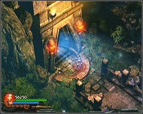 W ten sposób dotrzesz do pierwszej komnaty wyzwań - [Opis przejścia] Twisting Bridge - cz. 1 | Lara Croft and the Guardian of Light - Lara Croft and the Guardian of Light - poradnik do gry