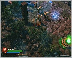 W ten sposób trafisz do miejsca, gdzie dojdzie do kolejnego, większego starcia - [Opis przejścia] Twisting Bridge - cz. 1 | Lara Croft and the Guardian of Light - Lara Croft and the Guardian of Light - poradnik do gry