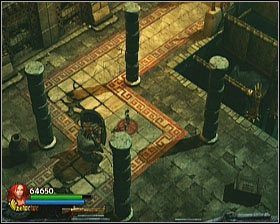 Wewnątrz czeka Cię walka z kilkoma przeciwnikami z tarczami (jeśli wcześniej nie zaliczyłeś wyzwania, masz teraz koleją okazję) - [Opis przejścia] Twisting Bridge - cz. 1 | Lara Croft and the Guardian of Light - Lara Croft and the Guardian of Light - poradnik do gry