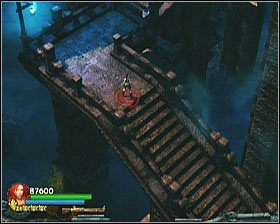 Korzystając z wyjścia, trafiamy na schody prowadzące na górę - [Opis przejścia] Twisting Bridge - cz. 2 | Lara Croft and the Guardian of Light - Lara Croft and the Guardian of Light - poradnik do gry