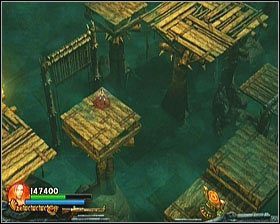 Od wyjścia dzieli nas już tylko jeden strzał w przełącznik - [Opis przejścia] Twisting Bridge - cz. 2 | Lara Croft and the Guardian of Light - Lara Croft and the Guardian of Light - poradnik do gry