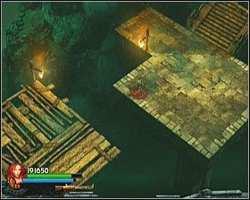 Jego wnętrze skrywa podobne niespodzianki co poprzedni: składane platformy i strzelających przeciwników - [Opis przejścia] Twisting Bridge - cz. 3 | Lara Croft and the Guardian of Light - Lara Croft and the Guardian of Light - poradnik do gry