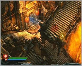 Uczyń to, poczym szybko zbiegnij pobliskimi schodami do znajdującego się na dole wejścia do komnaty wyzwań (czasowy przełącznik otwiera do niej wejście, ale tylko na kilka sekund) - [Opis przejścia] Fiery Depths - cz. 1 | Lara Croft and the Guardian of Light - Lara Croft and the Guardian of Light - poradnik do gry