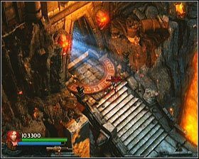 W ten sposób docieramy do drugiej komnaty wyzwań - [Opis przejścia] Fiery Depths - cz. 3 | Lara Croft and the Guardian of Light - Lara Croft and the Guardian of Light - poradnik do gry