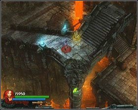 Pokonując pierwszy ich odcinek, natkniesz się na uchwyt na linę - [Opis przejścia] Stronghold Passage - cz. 1 | Lara Croft and the Guardian of Light - Lara Croft and the Guardian of Light - poradnik do gry