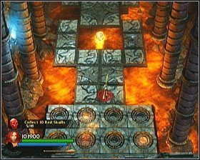 Po paleniskach, bez chwili wytchnienia, trafiamy na zapadające się po czasie platformy - [Opis przejścia] Stronghold Passage - cz. 3 - Lara Croft and the Guardian of Light - poradnik do gry