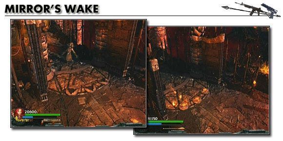 Etap trzynasty jest ostatnim, w którym pokonywać będziemy większe połacie terenu - [Opis przejścia] Mirrors Wake - cz. 1 | Lara Croft and the Guardian of Light - Lara Croft and the Guardian of Light - poradnik do gry