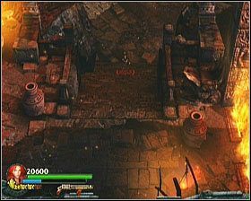 Idąc dalej w dół ekranu dotrzesz do niewielkich schodów - [Opis przejścia] Mirrors Wake - cz. 1 | Lara Croft and the Guardian of Light - Lara Croft and the Guardian of Light - poradnik do gry