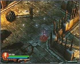 Kontynuując wyprawę w lewo docieramy do obrotowej kuli - [Opis przejścia] Mirrors Wake - cz. 2 | Lara Croft and the Guardian of Light - Lara Croft and the Guardian of Light - poradnik do gry