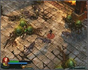 Po odebraniu pierwszego paska zdrowia (a właściwie to już trzeciego), na arenie pojawią się pomniejsi przeciwnicy - [Opis przejścia] Xolotls Stronghold - cz. 2 - Lara Croft and the Guardian of Light - poradnik do gry