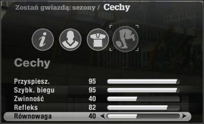 Cechy można ulepszyć, ale masz na to ograniczoną ilość punktów - Jak zacząć w FIFA 11? | Zostań gwiazdą - FIFA 11 - poradnik do gry