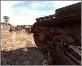 Z lewej zaczną do nas strzelać Talibowie [1] - Przebicie do Bagramu (2) | Opis przejścia Medal of Honor - Medal of Honor - poradnik do gry