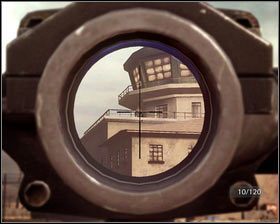 Za rogiem po lewej zaczną nas ostrzeliwać snajperzy przeciwnika [1] - Przebicie do Bagramu (3) | Opis przejścia Medal of Honor - Medal of Honor - poradnik do gry