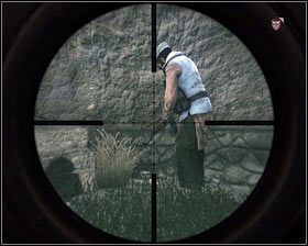 Natkniemy się tam na grupkę wrogów [1] - Biegnący z wilkami... (1) | Opis przejścia Medal of Honor - Medal of Honor - poradnik do gry