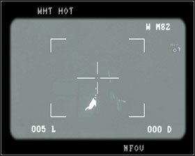 Zabijamy po kolei wskazywanych przez towarzysza wrogów, przybliżając widok klawiszem W [1], a oddalając S - Biegnący z wilkami... (1) | Opis przejścia Medal of Honor - Medal of Honor - poradnik do gry