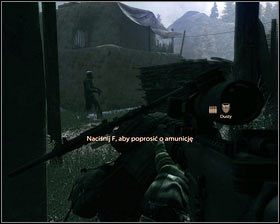 W tym samym czasie Dusty zdąży oznaczyć samochód nadajnikiem, a my będziemy mogli podążać za nim dalej [1], unikając napotkanych Talibów [2] - Biegnący z wilkami... (2) | Opis przejścia Medal of Honor - Medal of Honor - poradnik do gry