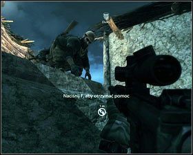 Gdy skończymy, podejdzie dwóch przeciwników - Biegnący z wilkami... (2) | Opis przejścia Medal of Honor - Medal of Honor - poradnik do gry