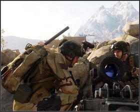 Wywarzamy następne drzwi [1] i wchodzimy do magazynu - Brzuch bestii (1) | Opis przejścia Medal of Honor - Medal of Honor - poradnik do gry