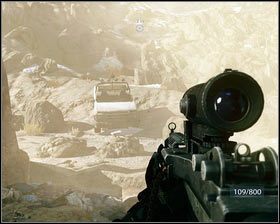 W pewnym momencie nasze schronienie zostanie zniszczony przez RPG - Brzuch bestii (2) | Opis przejścia Medal of Honor - Medal of Honor - poradnik do gry