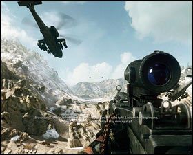 Gdy pojawi się helikopter, wbiegamy na jego pokład i kończymy etap - Brzuch bestii (2) | Opis przejścia Medal of Honor - Medal of Honor - poradnik do gry