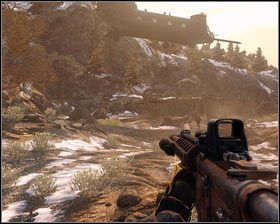 Po jakimś czasie nad nami zjawi się helikopter - W niebezpieczeństwie | Opis przejścia Medal of Honor - Medal of Honor - poradnik do gry