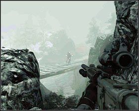 Kilka kroków dalej dotrzemy do rozwidlenia dróg - Sieć Neptuna (2) | Opis przejścia Medal of Honor - Medal of Honor - poradnik do gry