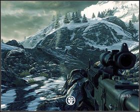 Po nalocie ruszamy dalej za oddziałem [1], uważając na lewą stronę ścieżki - Uratuj ratowników (1) | Opis przejścia Medal of Honor - Medal of Honor - poradnik do gry