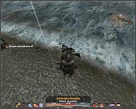 Skieruj się na południe i przygotuj się do walk z dwoma kolejnymi brejakami , które będą pilnowały drewnianej skrzynki #1 - Północne Stewark (4) | Zadania główne Arcania Gothic 4 - Arcania: Gothic 4 - poradnik do gry