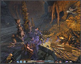 Po drodze będziesz oczywiście wpadał na grupki goblinów i za każdym razem należy w pierwszej kolejności eliminować szamanów - Srebrowód (1) | Zadania główne Arcania Gothic 4 - Arcania: Gothic 4 - poradnik do gry