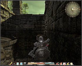 Kieruj się teraz na północny-zachód, a dotrzesz do miejsca, w którym będziesz mógł zeskoczyć na dół #1 (M7C, 14) - Bagna (5) | Zadania główne Arcania Gothic 4 - Arcania: Gothic 4 - poradnik do gry