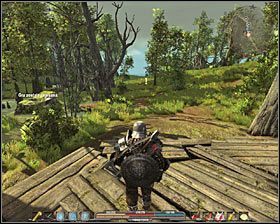 Docelowo musisz dotrzeć do niewielkiej chatki Lestera #1 (M7A, 14) - Bagna (7) | Zadania główne Arcania Gothic 4 - Arcania: Gothic 4 - poradnik do gry