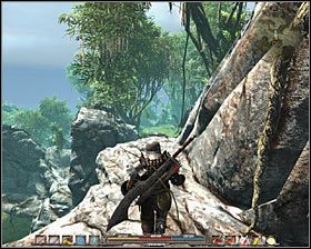 Możesz już skierować się w stronę schodów #1 - Czarne Jary i dżungla (2) | Zadania główne Arcania Gothic 4 - Arcania: Gothic 4 - poradnik do gry