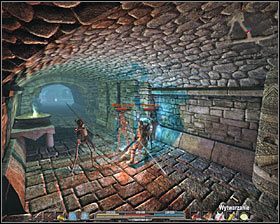 Dobrym pomysłem jest wycofanie się do głównego korytarza, dzięki czemu przelatujące kule ognia będą uderzały w Twoich wrogów #1 - Zagubiona świątynia (4) | Zadania główne Arcania Gothic 4 - Arcania: Gothic 4 - poradnik do gry