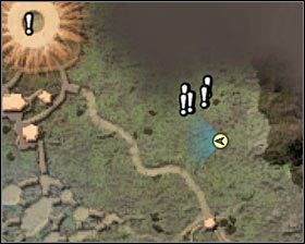 Na południowy-wschód od Czarnej Toni i na południe od zgrupowania topielców - Bagna (2) | Zadania poboczne w Arcania Gothic 4 - Arcania: Gothic 4 - poradnik do gry