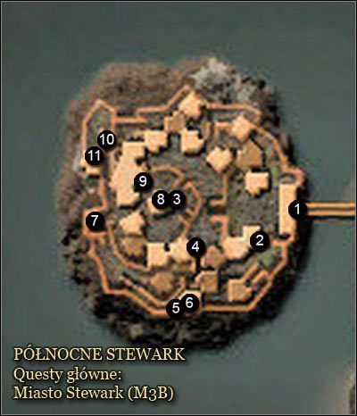 1 - Północne Stewark - Mapy | Zadania główne Arcania Gothic 4 - Arcania: Gothic 4 - poradnik do gry