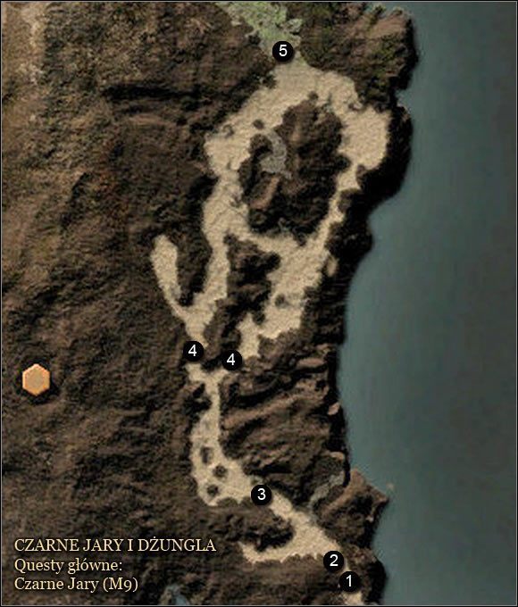 1 - Czarne Jary i dżungla - Mapy | Zadania główne Arcania Gothic 4 - Arcania: Gothic 4 - poradnik do gry
