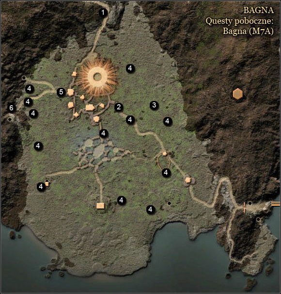 1 - Bagna - Mapy | Zadania poboczne w Arcania Gothic 4 - Arcania: Gothic 4 - poradnik do gry